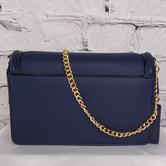 'VICTORIA'S SECRET' MONOGRAM CROC ACCENT CHAIN LINK CROSSBODY  BAG - Picture 3 of 16